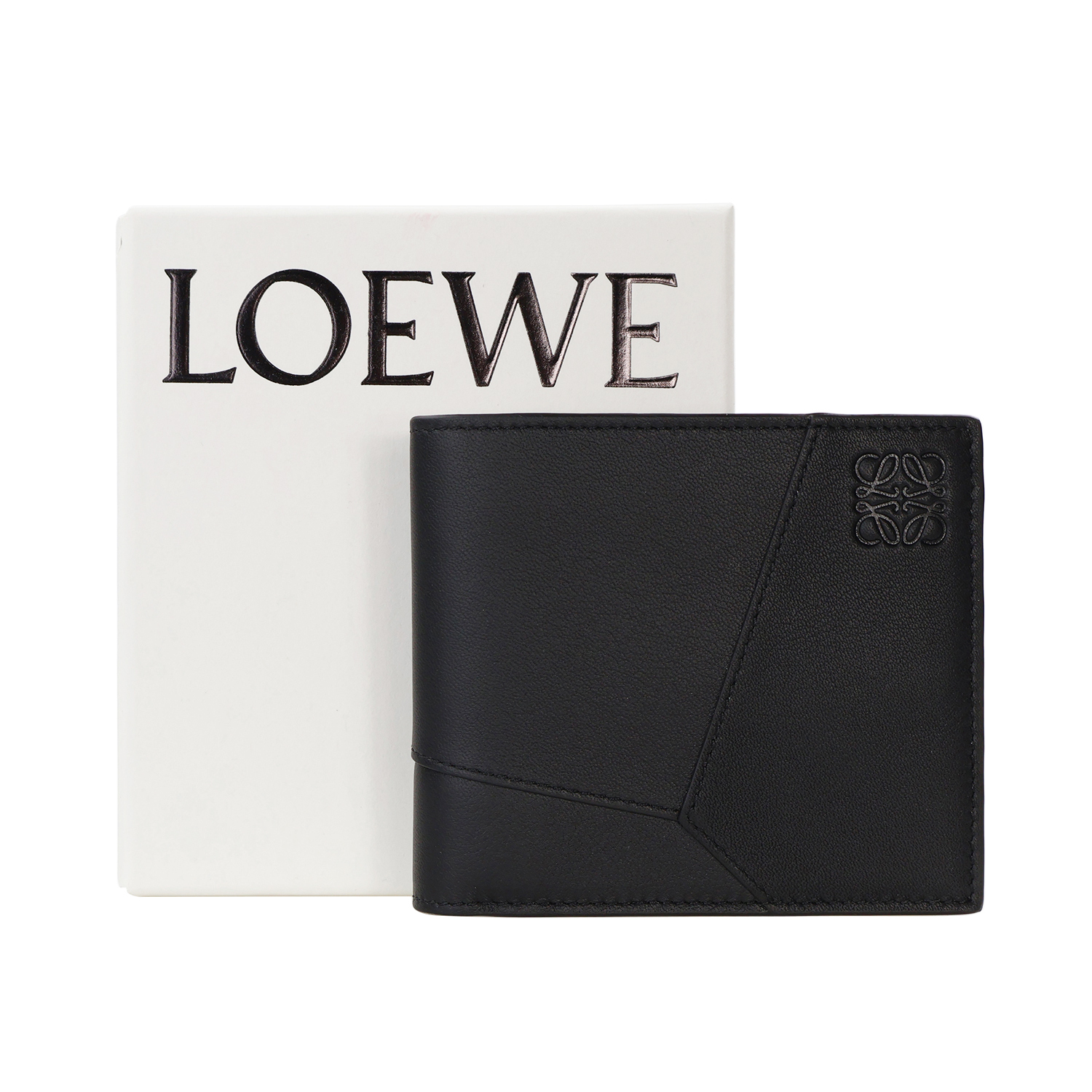 最短翌日お届け LOEWE 二つ折り財布 メンズ ウォレット 正規品