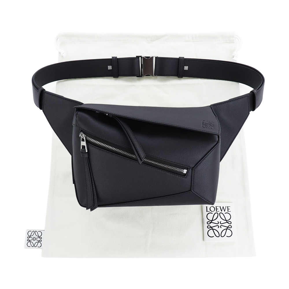 最短翌日お届け LOEWE バッグ パズル バムバッグ スモール 人気