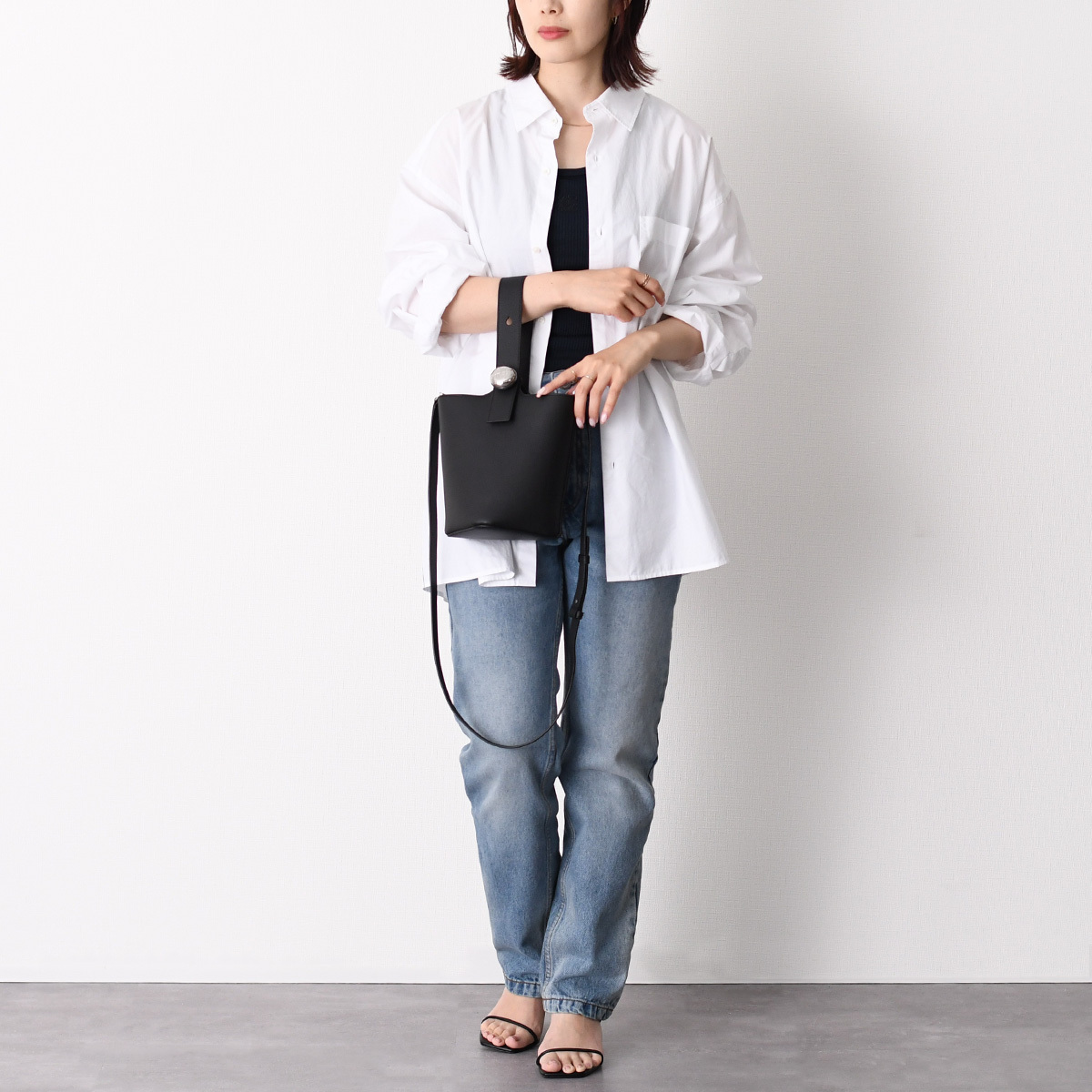 【国内即発】LOEWE ぺブル バケットバッグ ミニ