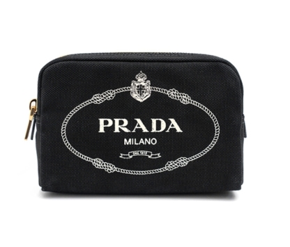 ☆送料関税込☆PRADA プラダ CANAPA ロゴ ポーチ☆超人気☆