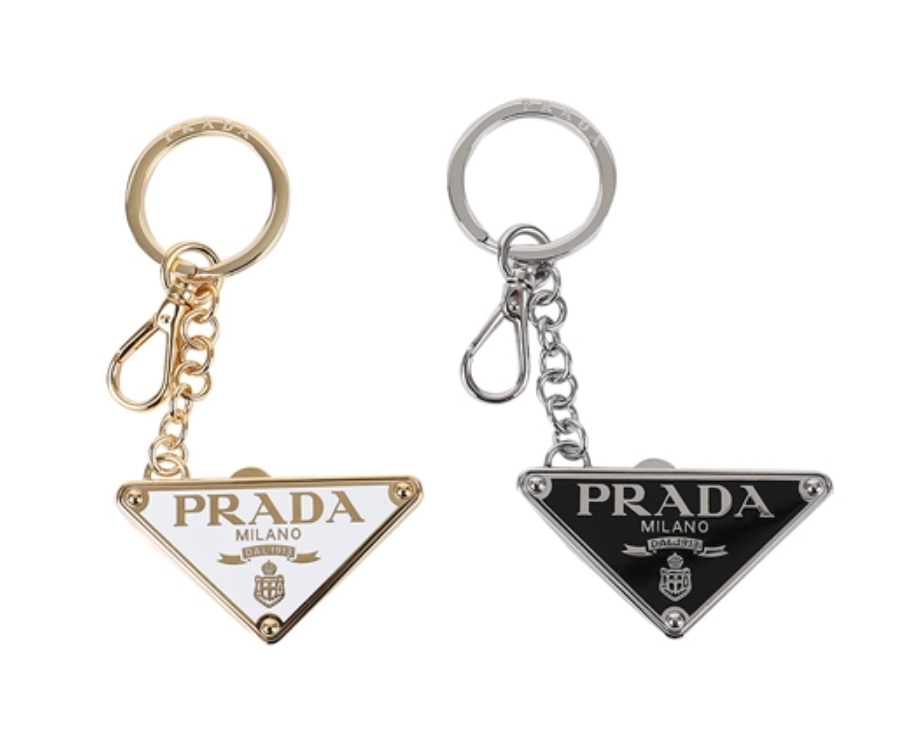 送料関税込☆PRADA ディバイジブル メタル キーリング 2点セット
