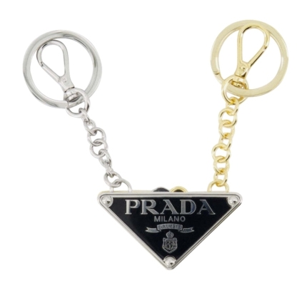 送料関税込☆PRADA ディバイジブル メタル キーリング 2点セット