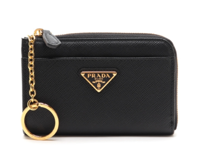 ☆送料関税込☆PRADA サフィアーノ カードホルダー キーケース☆
