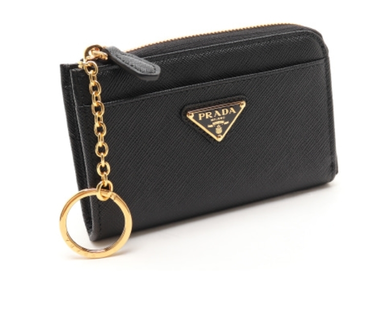 ☆送料関税込☆PRADA サフィアーノ カードホルダー キーケース☆
