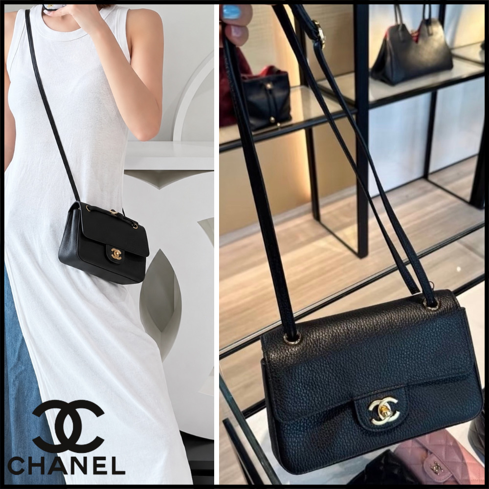 【26B限定・タイムレス★】CHANEL ミニ フラップバッグ ブラック