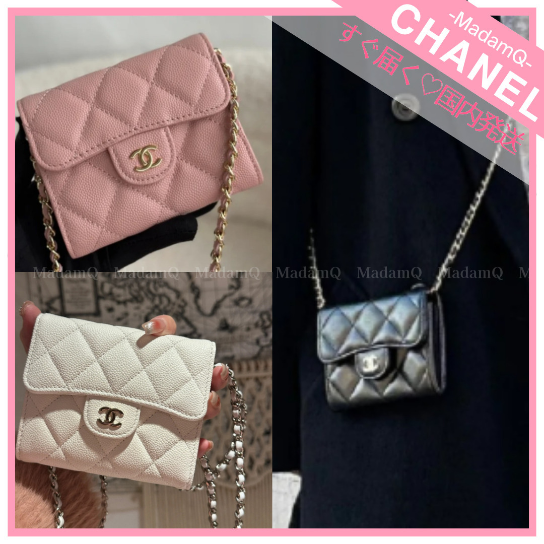 春先のお出かけに♪CHANEL クラシック チェーン クラッチバック