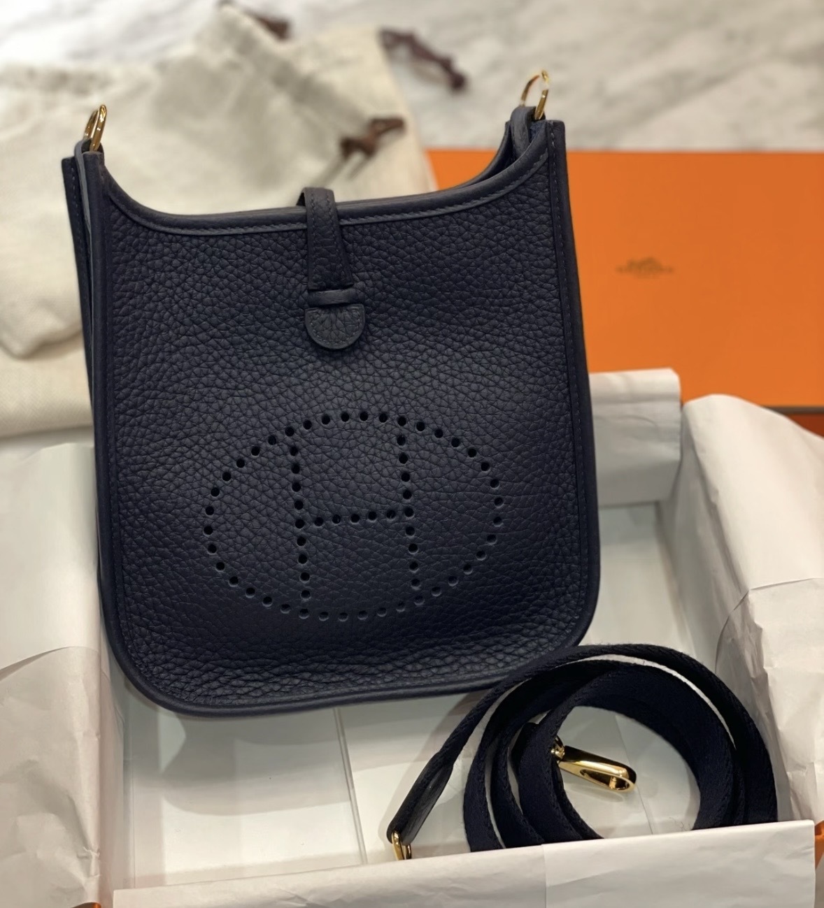 【関税なしですぐ届く♪】HERMES ミニ エヴリン16 TPM
