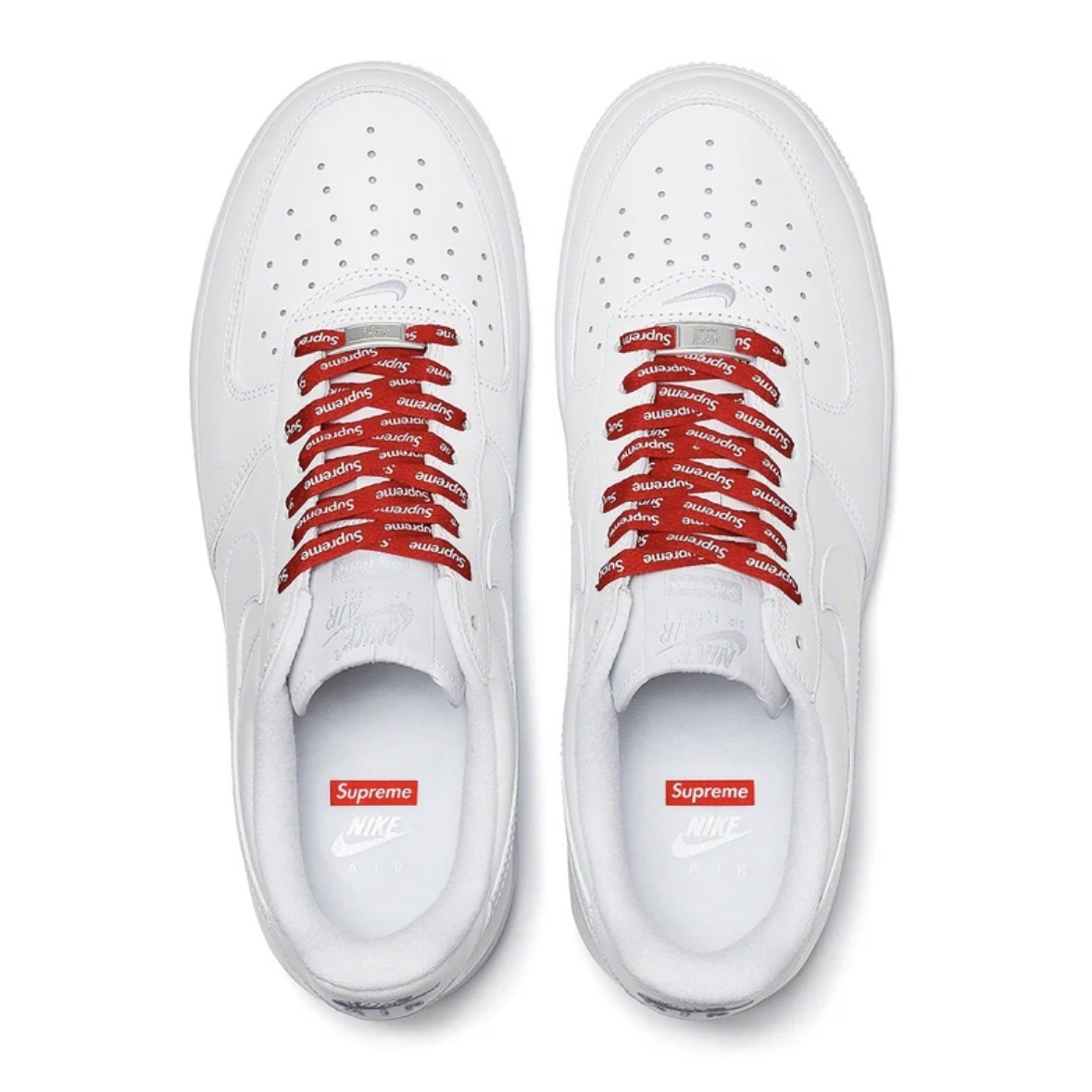 Nike x Supreme Air Force 1 Low SP “White” & “Black”が国内3月9日に再販予定