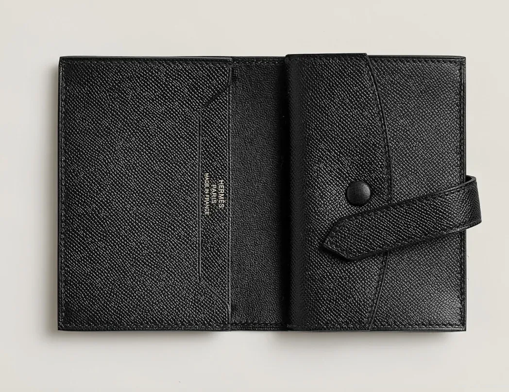 Hermes☆べアン ミニ 財布 Epson ブラック_パリ発