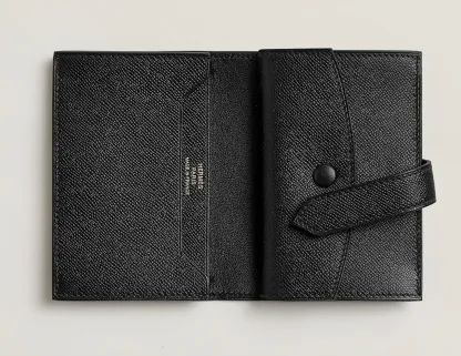 Hermes☆べアン ミニ 財布 Epson ブラック_パリ発