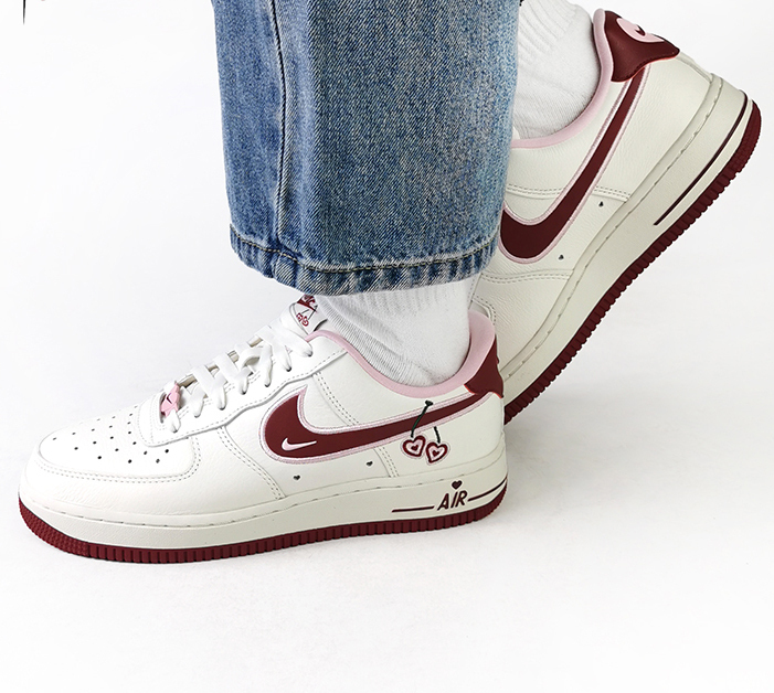 ★日本未発売★NIKE WMNS AIR FORCE 1 '07 LX "Valentine's Day" ナイキ エアフォース スニーカー (海外限定 バレンタイン レディース)