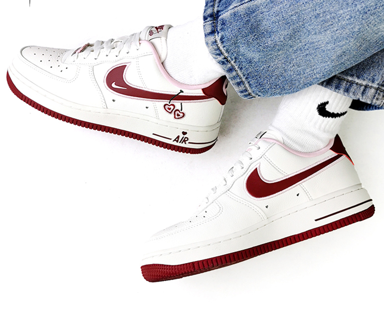 ★日本未発売★NIKE WMNS AIR FORCE 1 '07 LX "Valentine's Day" ナイキ エアフォース スニーカー (海外限定 バレンタイン レディース)