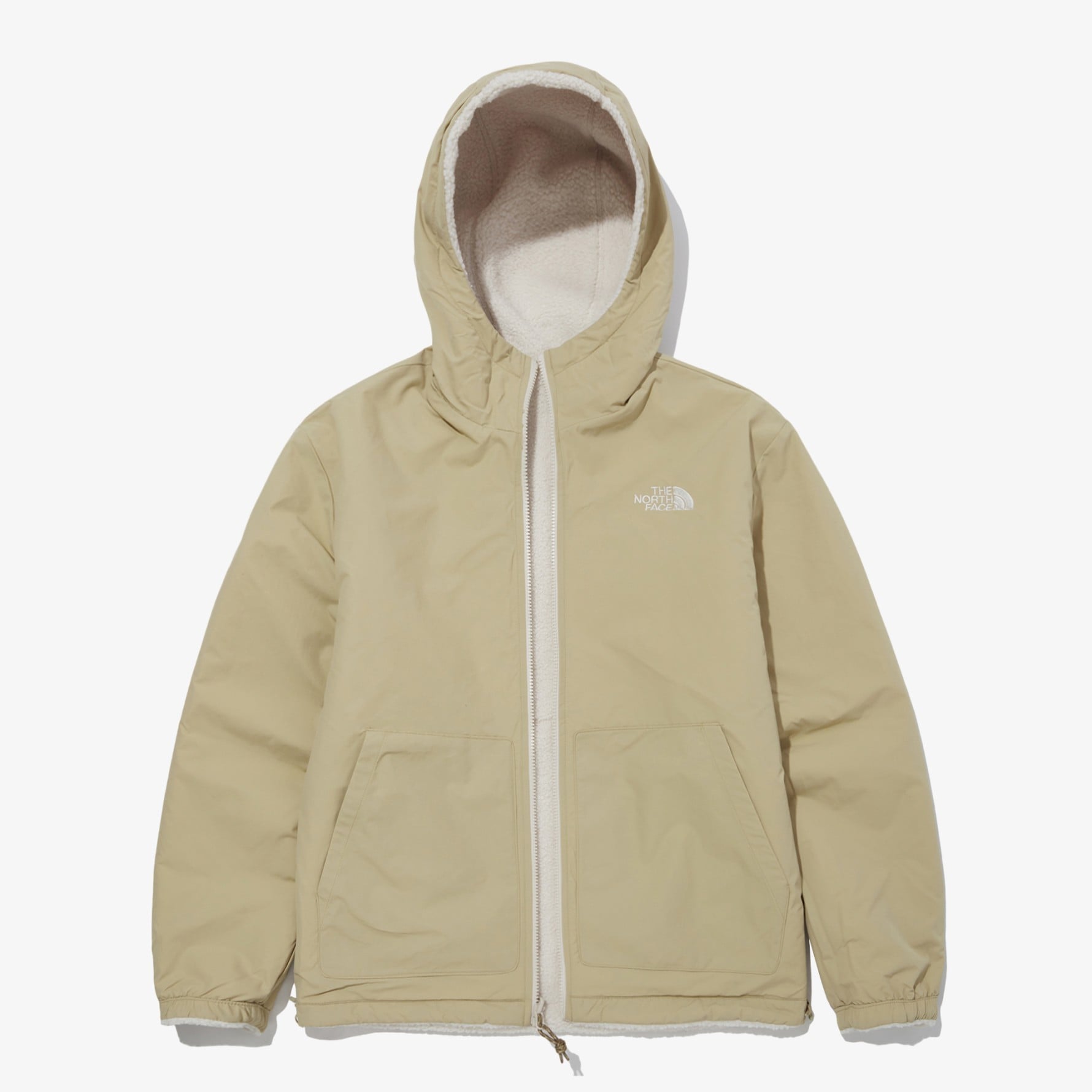 ★★★THE NORTH FACE★★★ DIXIE RVS FLEECE HOODIE NJ4FM70 リバーシブル フリース ダウン ジャケット フード レディース メンズ 韓国 2WAY 裏表 ショート ミドル 丈 かわいい 新作