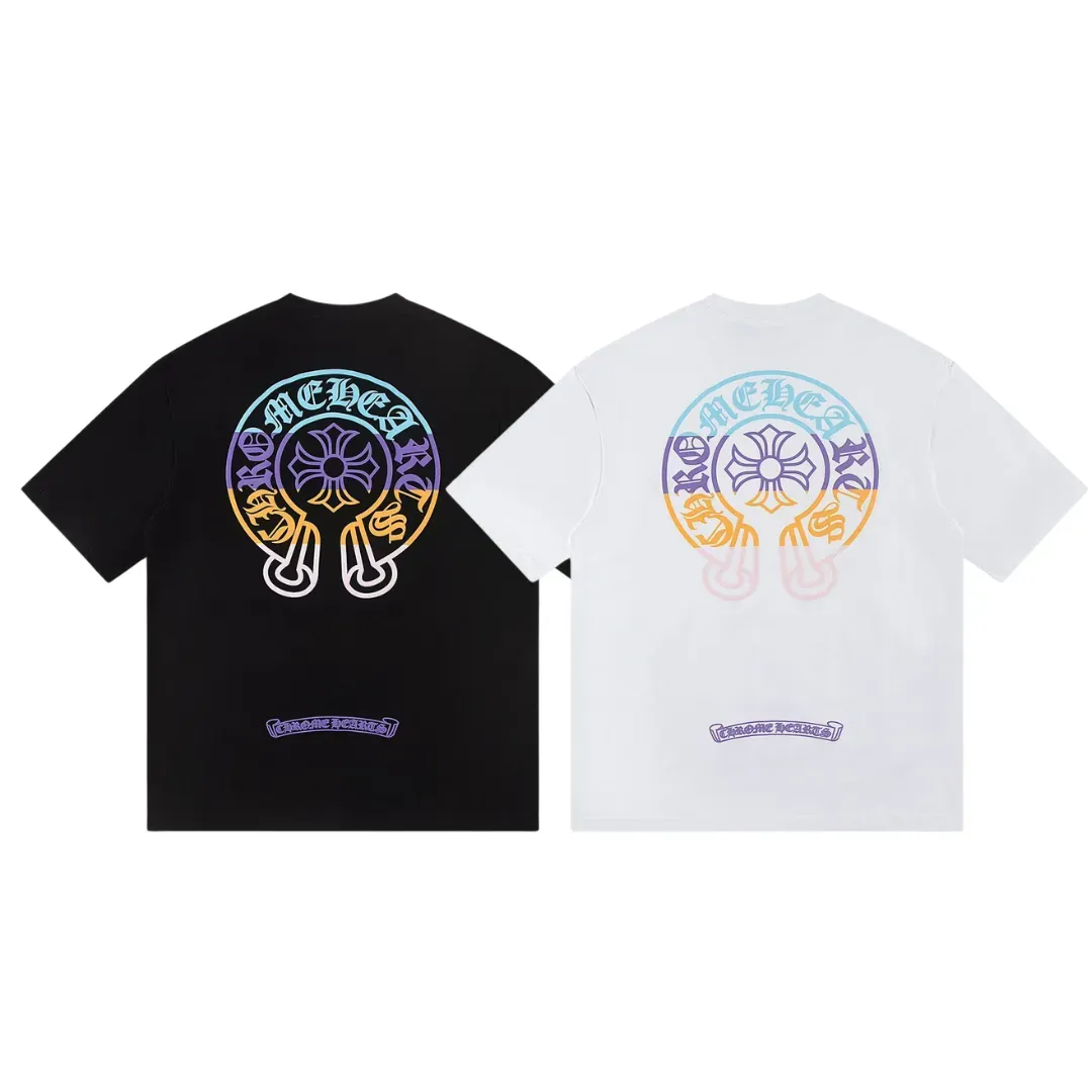 クロムハーツChrome Hearts Tシャツ黒&白 H0153