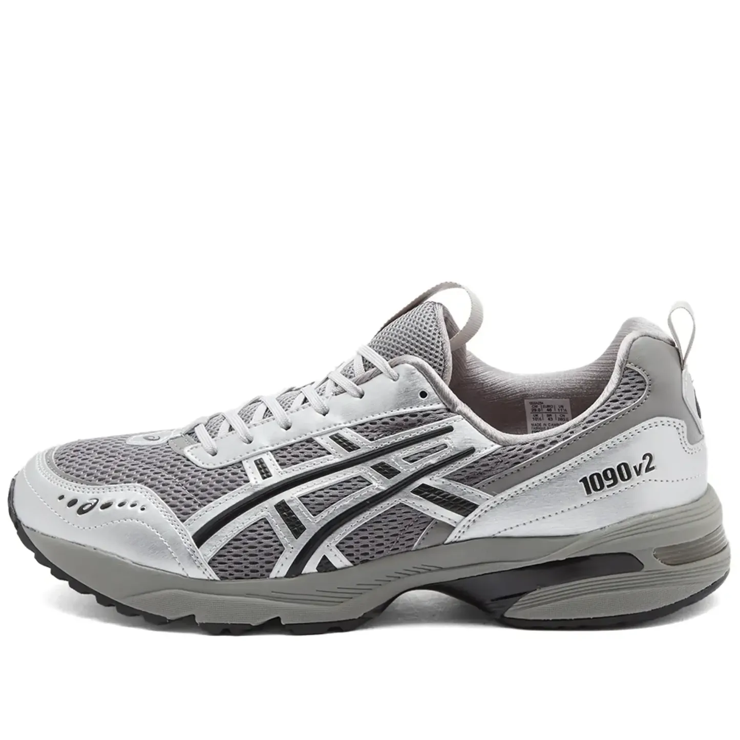 Asics Freja Wewer X Gel-1090v2 Mens Silver Trainers