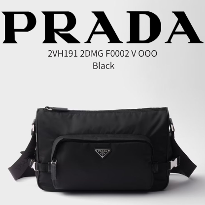 PRADA【入手困難】Re-Nylon x Saffianoショルダーバッグ