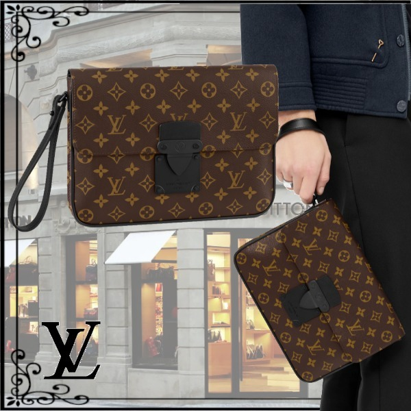 Louis Vuitton ポシェット・A4 Sロック モノグラム