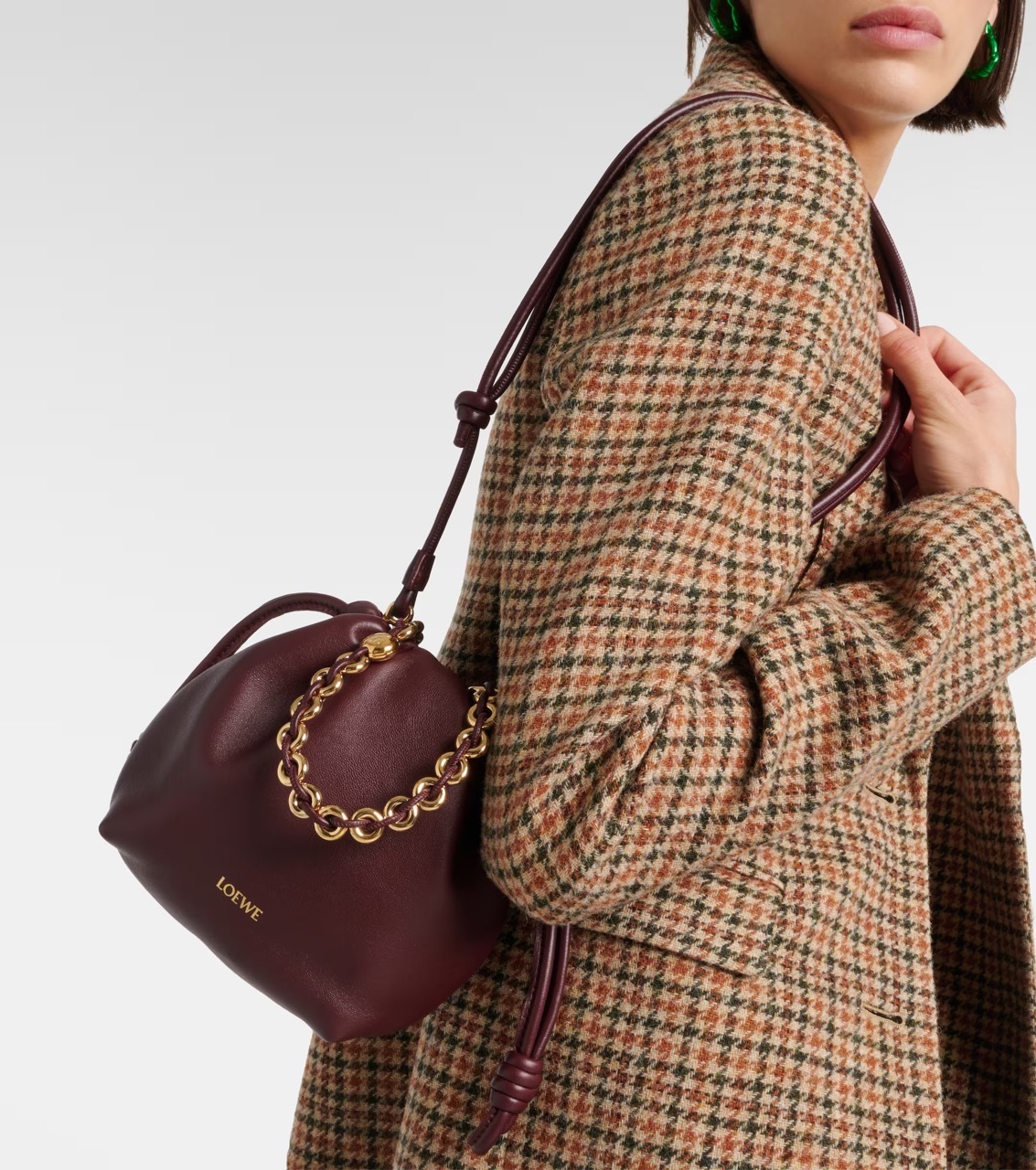 LOEWE☆フラメンコパースバッグミニ_メローナパラム_