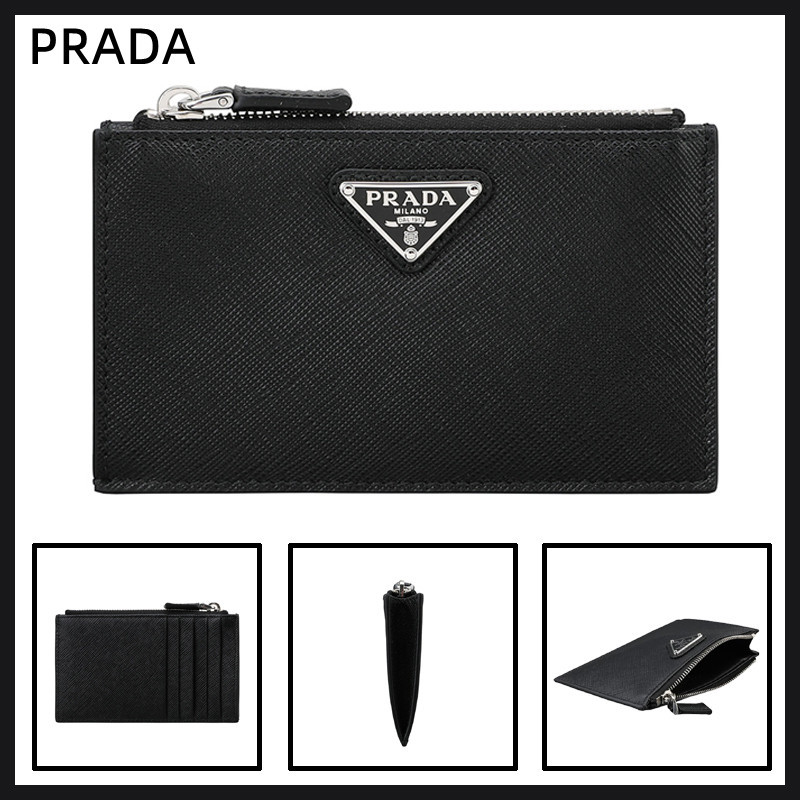 ★送料関税込★PRADA プラダ トライアングルロゴ カードケース
