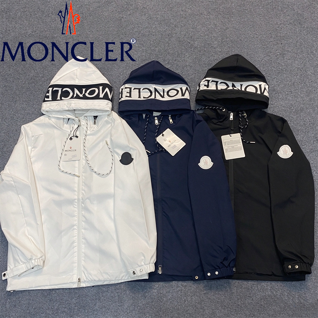 【2026 新作】MONCLER モンクレール 刺繍ロゴ ジャケット メンズ 高級アウター