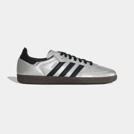 ◆adidas◆ アディダス SAMBA OG W JI4218 SILV/CORE/GUM5