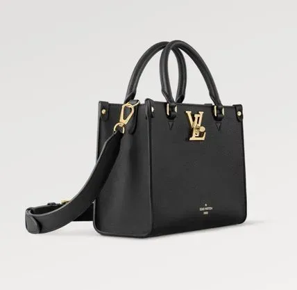 23AW 新作 Louis Vuitton ロック＆ゴーバッグ 黒 ホワイト ロゴ