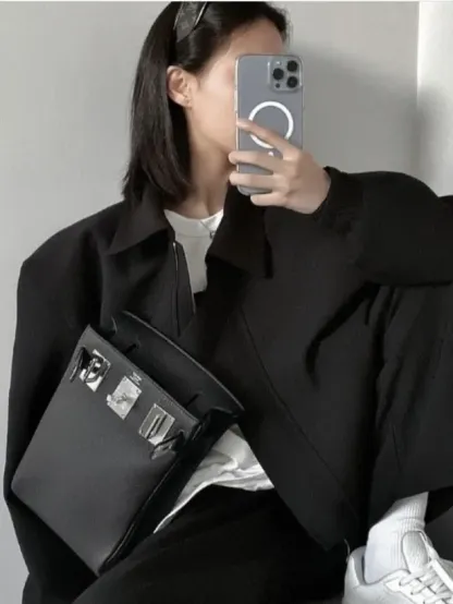 奇跡の入荷★【HERMES】HAC A DOS PM/黒