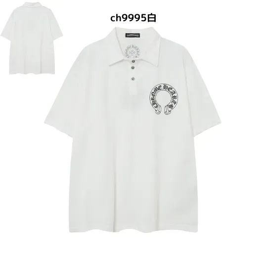 【2026新登場】クロムハーツChrome Hearts プリント刺繍Tシャツ特集 夏服 人気 男女兼用　綿100%