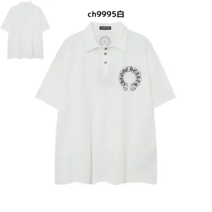 【2026新登場】クロムハーツChrome Hearts プリント刺繍Tシャツ特集 夏服 人気 男女兼用　綿100%