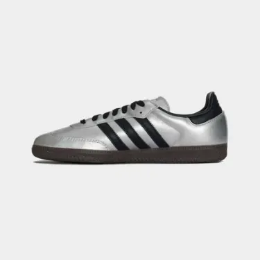 ◆adidas◆ アディダス SAMBA OG W JI4218 SILV/CORE/GUM5
