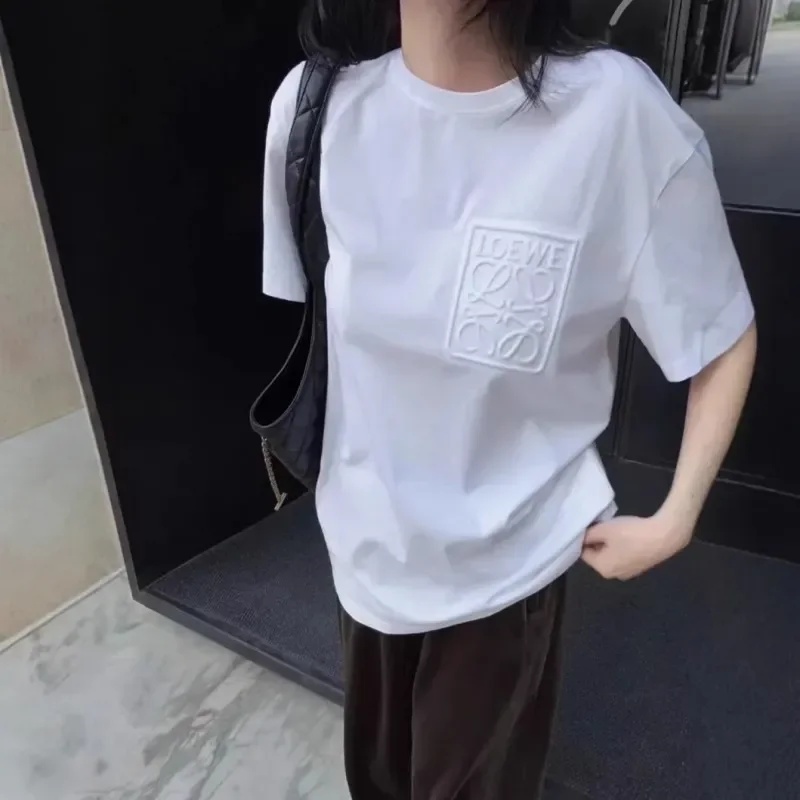 LOEWE『XS-L』話題沸騰中シンプル カジュアル 高品質 着心地良い 合わせやすいＴシャツ