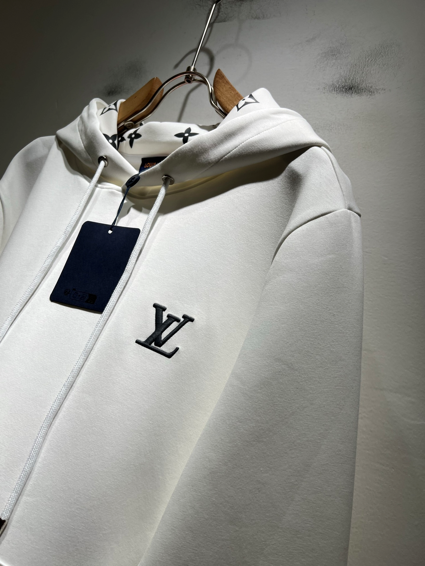 LOUIS VUITTON ロゴプリント ユニセックス パーカー