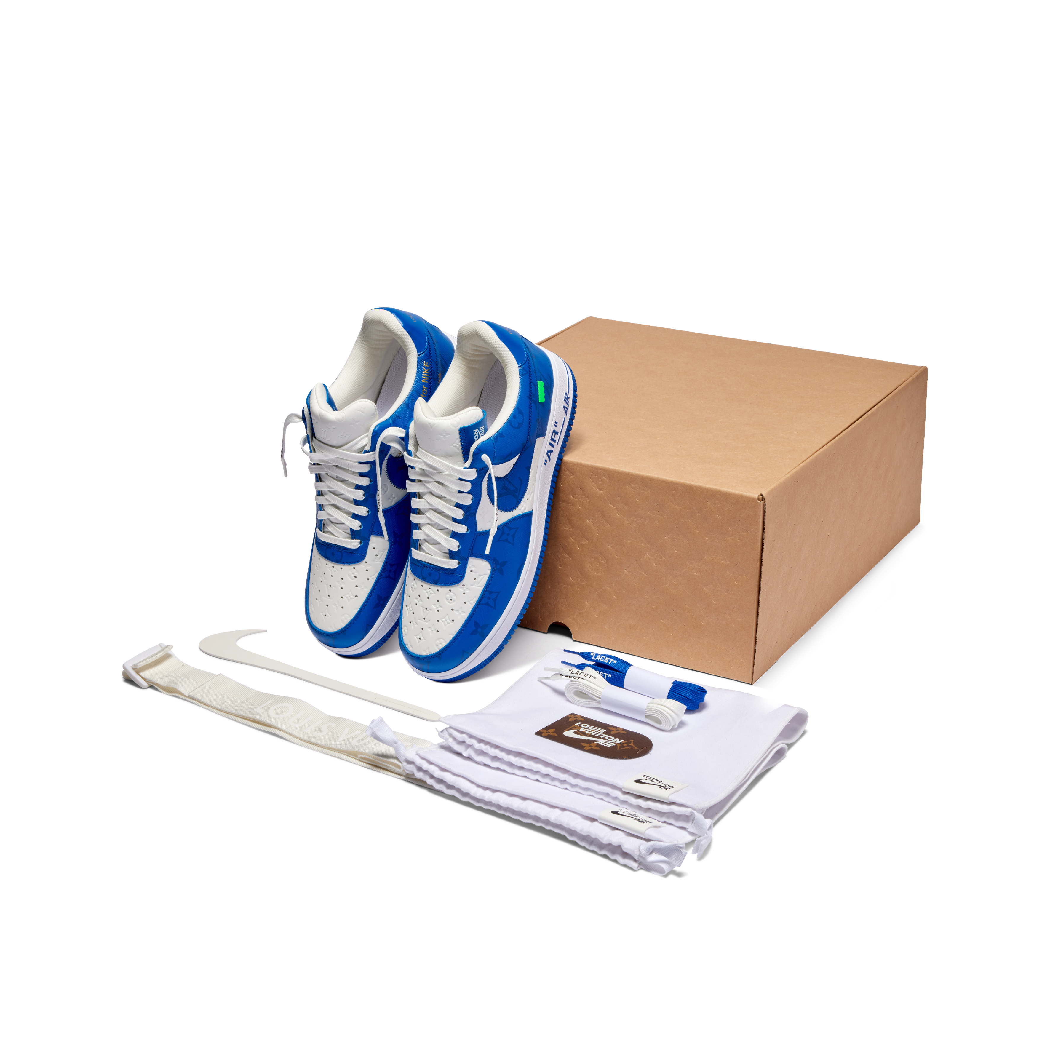 【新商品発売】【今年の新商品】LOUIS VUITTON X NIKE AIR FORCE1 LOW【本物保証】【代金引換】七色