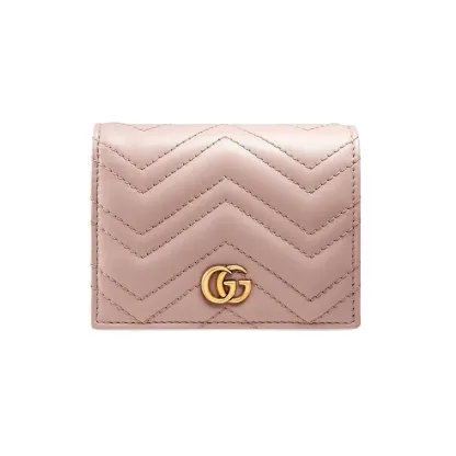 【GUCCI】〔GGマーモント〕 カードケース(コイン＆紙幣入れ付き）【財布】