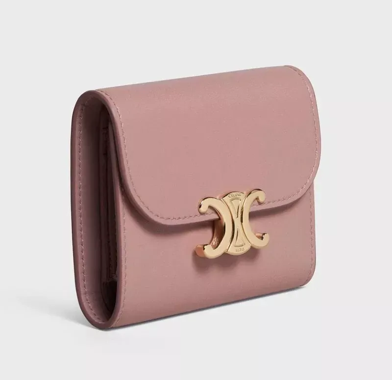 【CELINE】【送料無料】【代金引換】 コンパクト財布 TRIOMPHE
