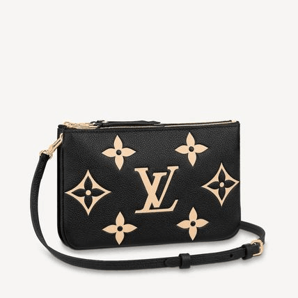 【流行りのミニバック♪大人気】LV ダブルジップポーチ