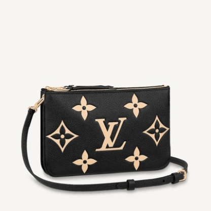【流行りのミニバック♪大人気】LV ダブルジップポーチ