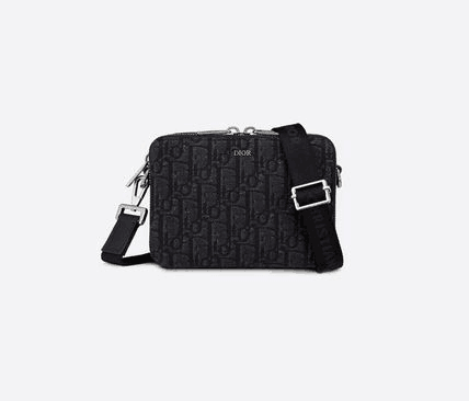 【国内直営即発】DIOR★オブリーク ジャカード ショルダーバッグ