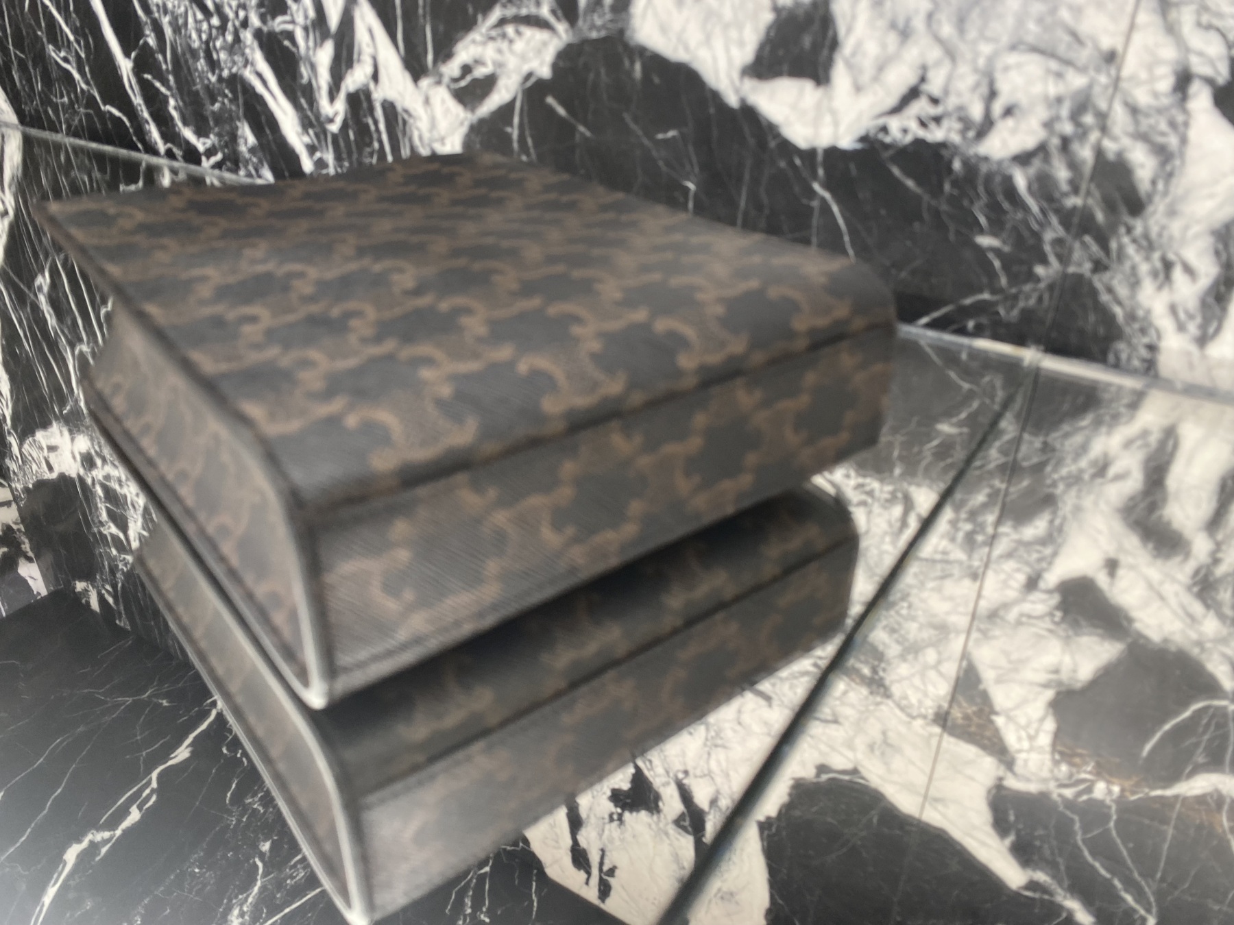 CELINE 【入手困難】MINI VERTICAL CABAS☆トリオンフキャンバス