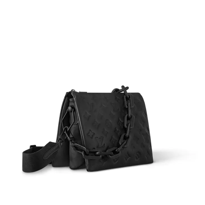 【高級感溢れるブラック☆】Louis Vuitton クッサン PM M11370