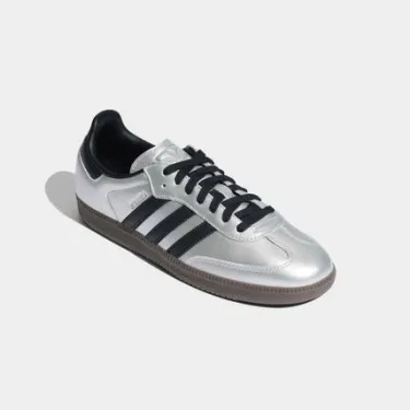 ◆adidas◆ アディダス SAMBA OG W JI4218 SILV/CORE/GUM5