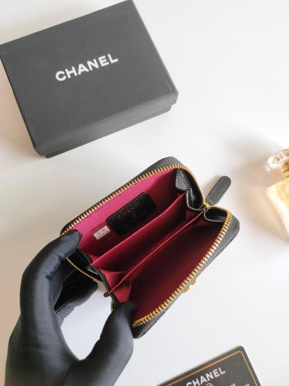 CHANEL☆BOY CHANEL ジップ ウォレット