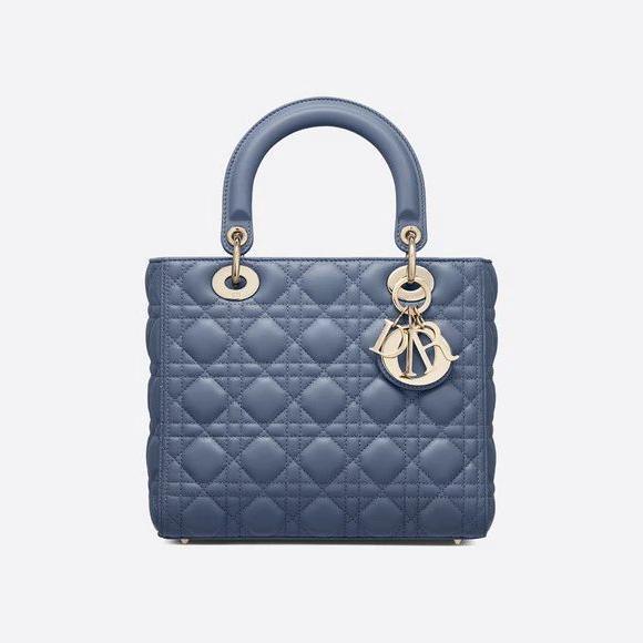 【DIOR】LADY ウルトラマット ミディアムバッグ