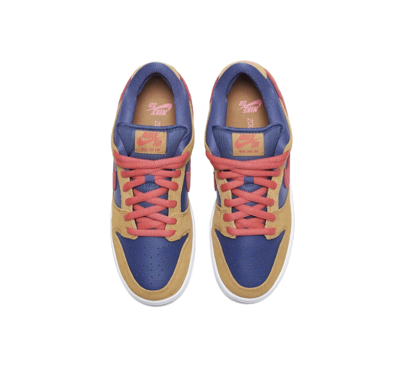 🔥超人気 ★Nike★ NIKE SB DUNK LOW ‘’WHEAT AND DARK PURPLE‘’★男女★◆送料無料◆