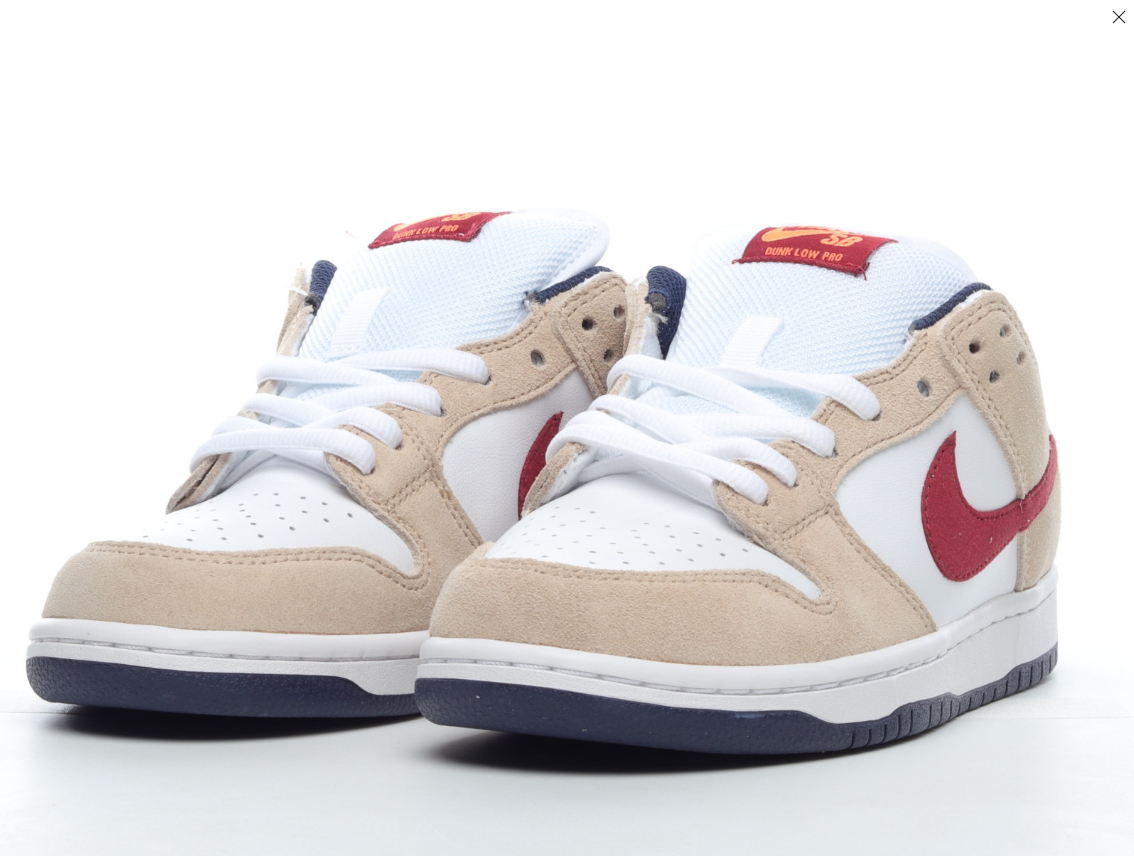 【新商品発売】Nike SB Dunk LowRed Brown Blue Shoes BQ6817-101【本物保証】【代金引換】