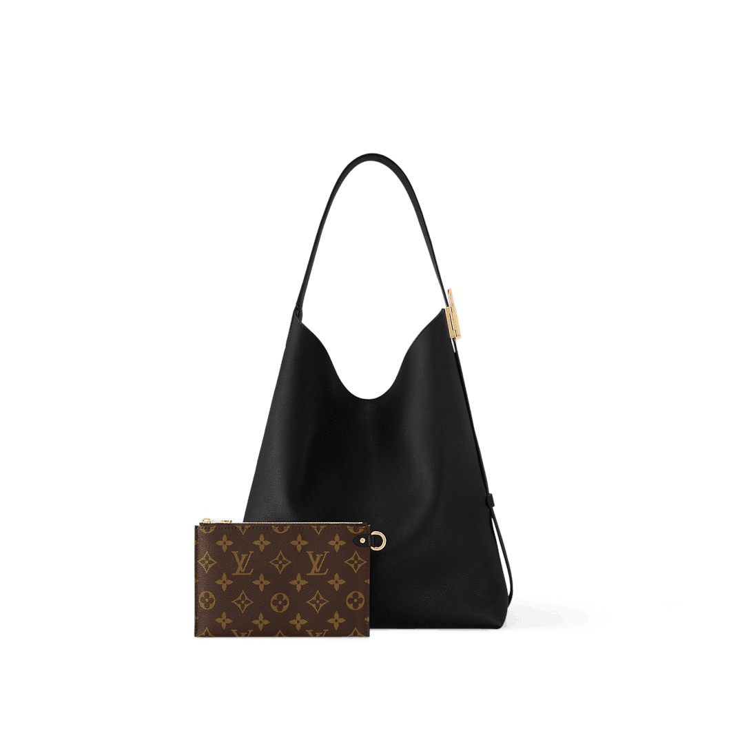 LVポーチ付き♡【LouisVuitton】ローキーホーボーMM