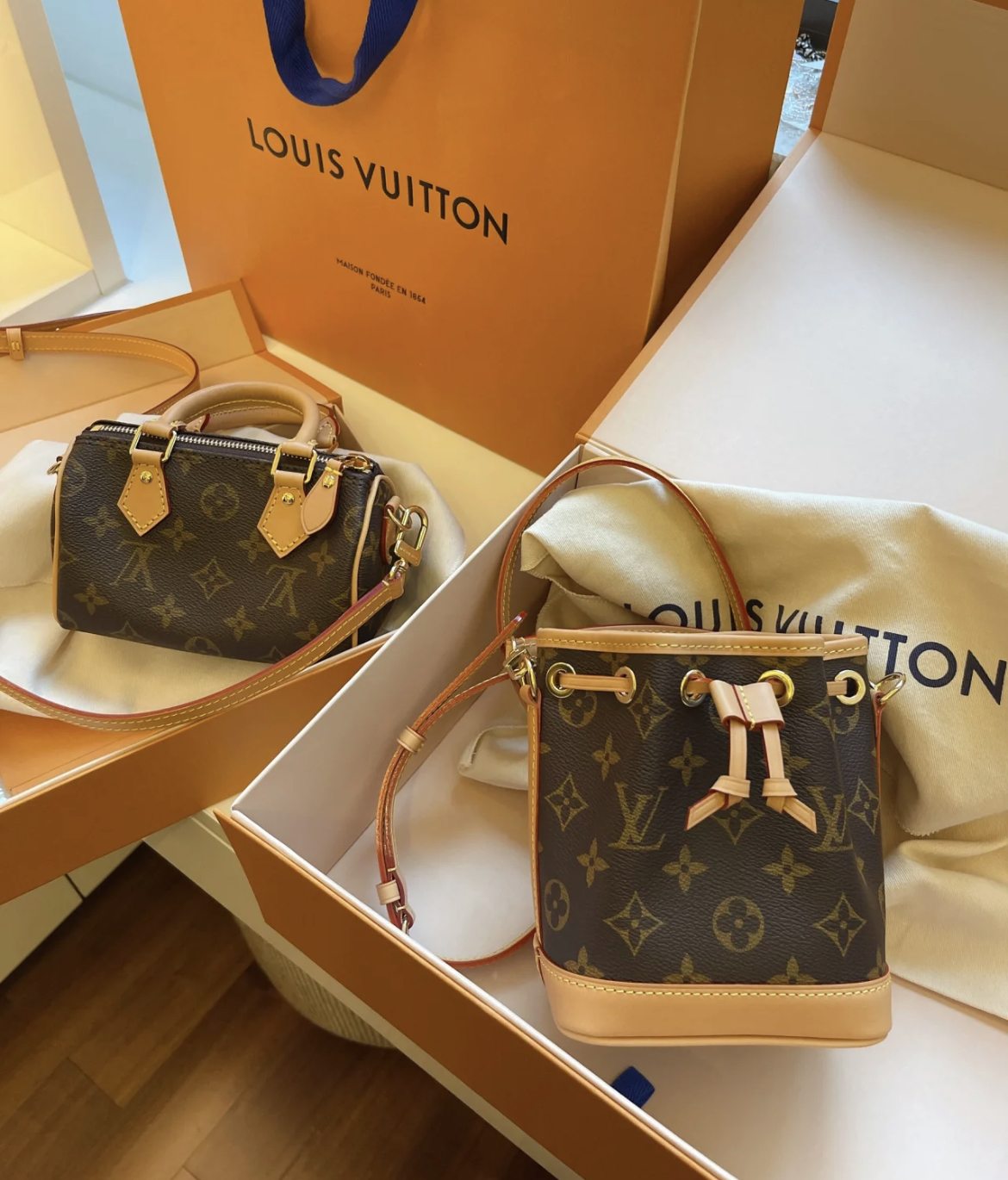 【希少♪滅多に出会えない】LV ★ナノノエ ミニバッグ