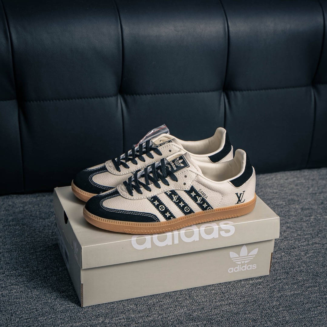 【本当の限定連名です!】LOUIS VUITTON X Adidas Samba OG 🔥25SS