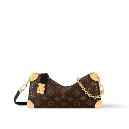 【横長フォルムがエレガント♪】Louis Vuitton★スリムトランク    M13147