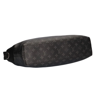 ルイヴィトン LOUIS VUITTON エクスプローラー エクリプス ショルダーバッグ モノグラムキャンバス ブラック ユニセックス